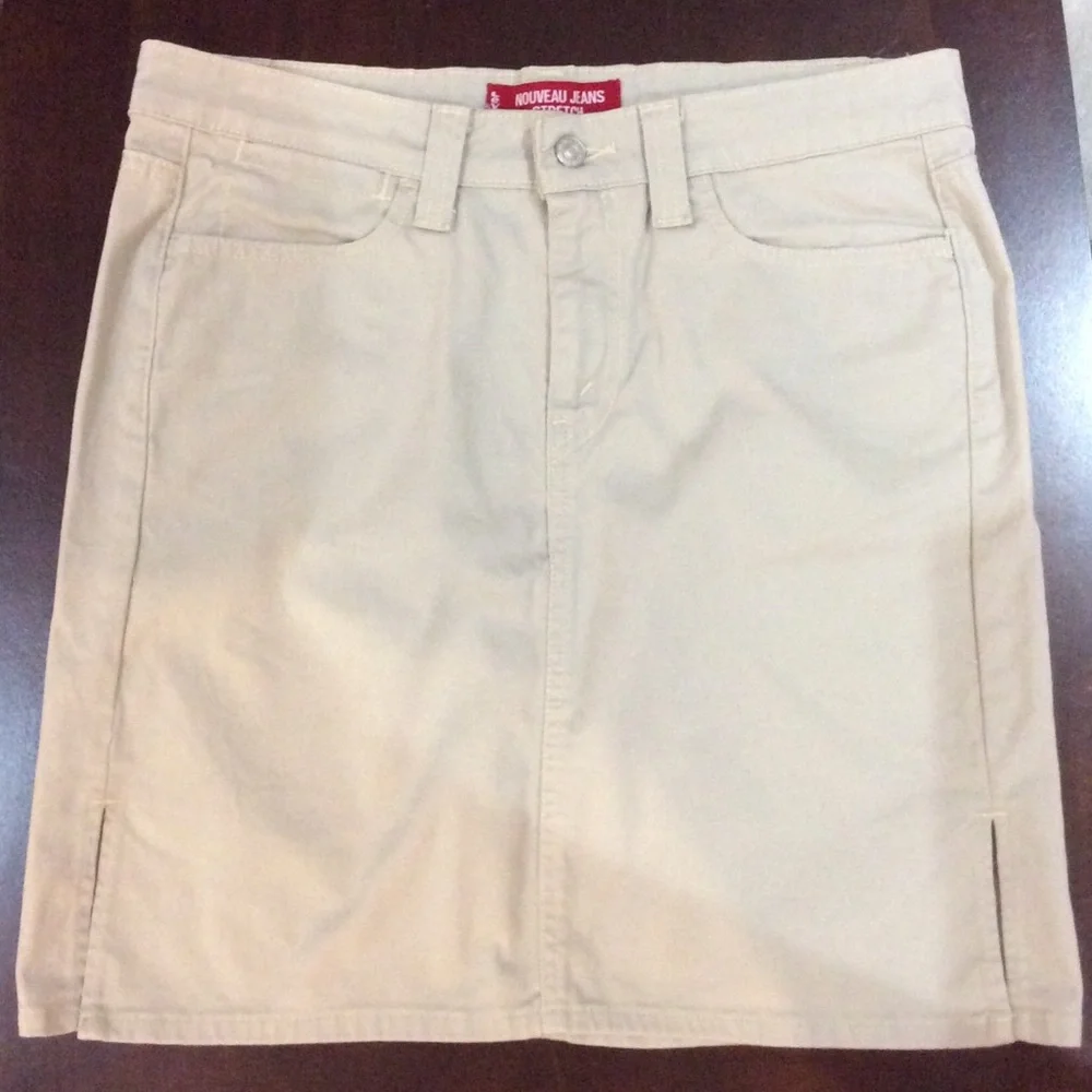 Vintage Levi's Nouveau High Waist Straight Skirt